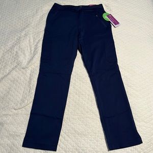 Healing Hands purple label slim leg yoga scrub pants